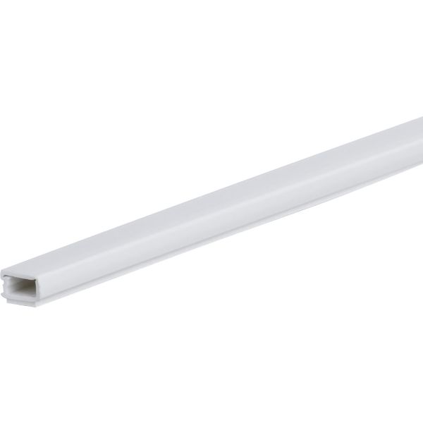 Plasfix 2405 Kabelkanal selvheftende, med lokk, 2 m 9 x 5 mm