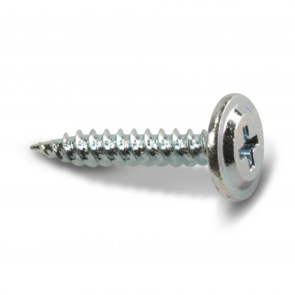 Heco 9601277 Monteringsskrue 4,2 x 25 mm, Hvit, 25-pakning