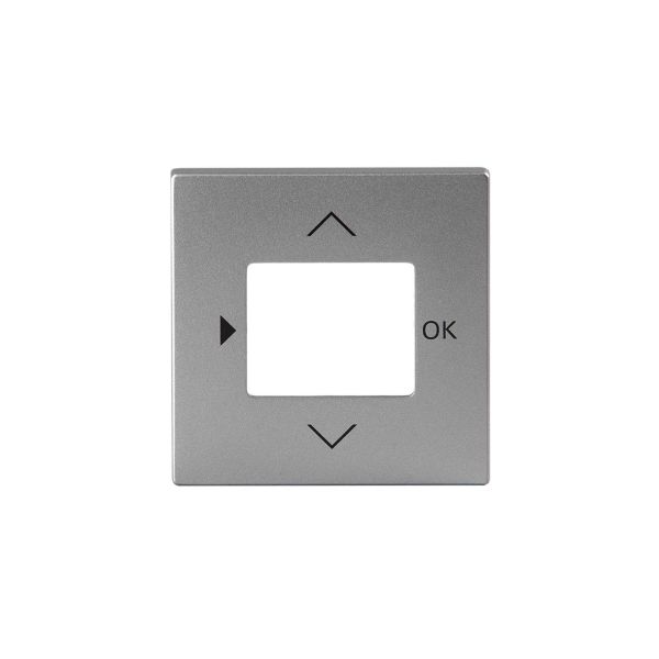 ABB Impressivo 6435-83 Midtplate for timer Aluminium
