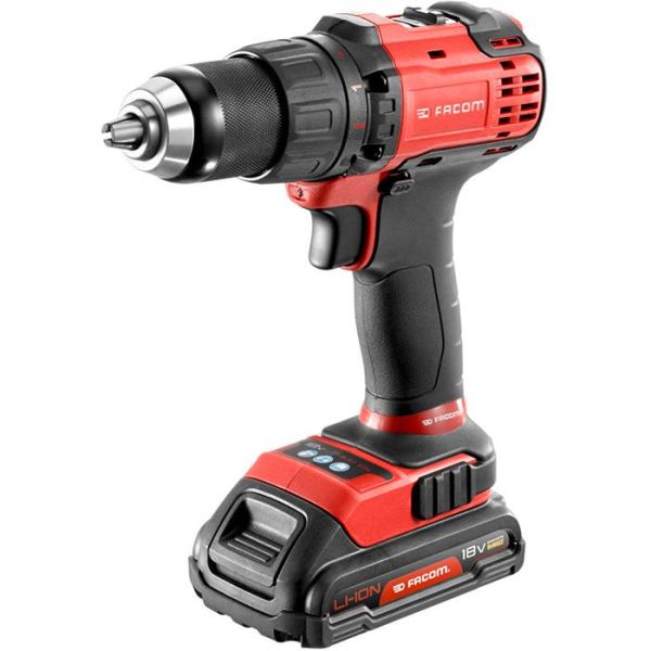 Facom CL3.P18SD2 Borskrutrekker med 2,0Ah-batterier og lader