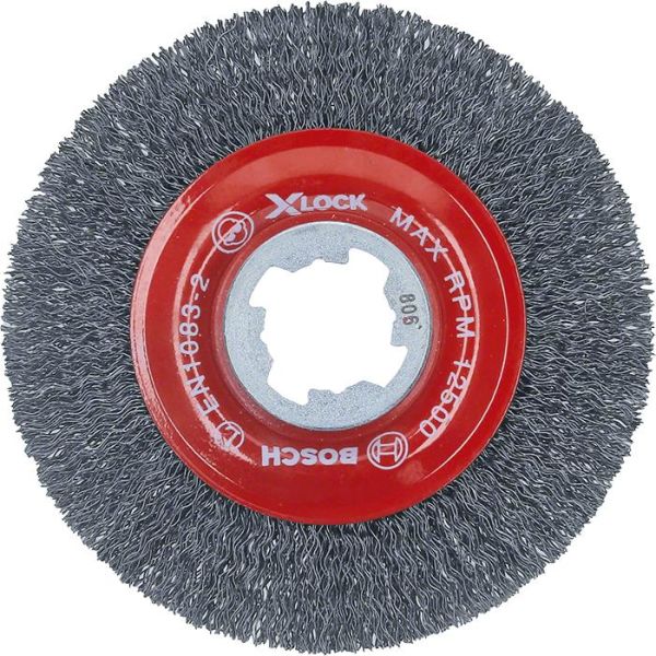 Bosch Clean for Metal Ståltrådbørste X-LOCK, 0,3 x 115 mm