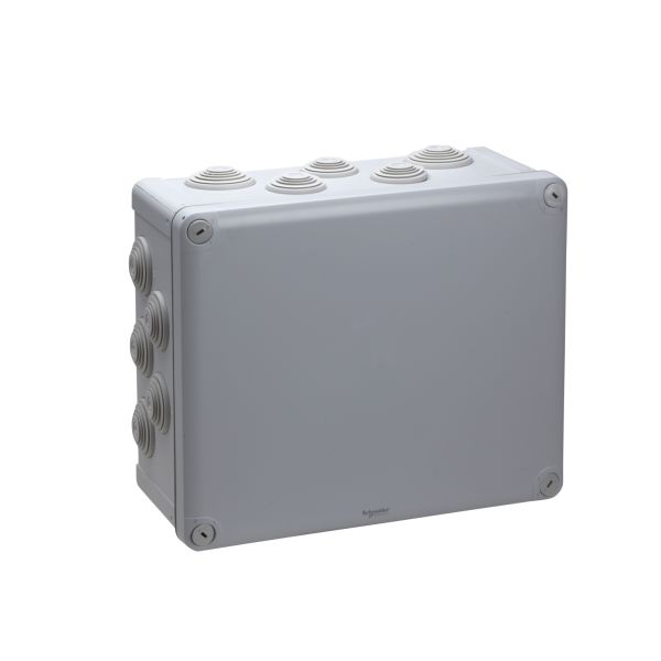 Schneider Electric ENN05017 Koblingsboks grå, skrulokk 275 x 225 x 120 mm