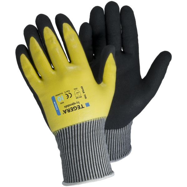 Tegera 783 Hanske Kuttbeskyttelse, Nitril/Dyneema Størrelse 6