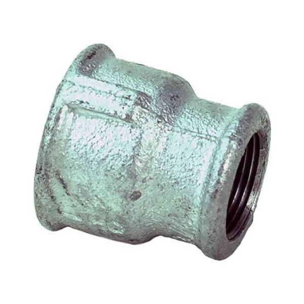 Gelia 3015200002 Rørmuffe galvanisert, G25 x G20