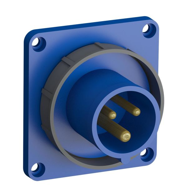 ABB 2CMA102361R1000 Panelinntak hurtigtilkoblet, vibrasjonsbestandig Rett, 3-polet, 32 A