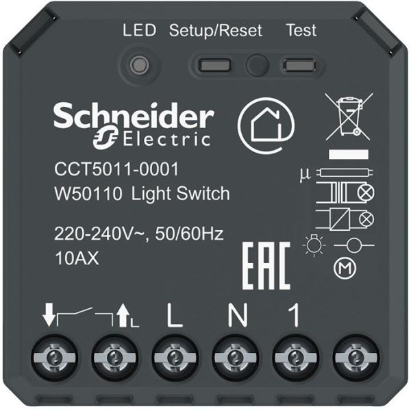 Schneider Electric Exxact Wiser Puckstrømstiller med Bluetooth