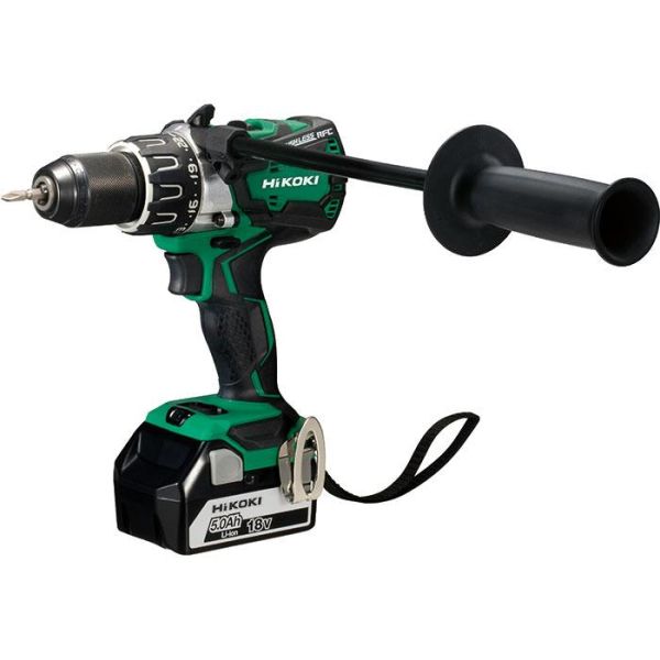 HiKOKI DS18DBL2 Borskrutrekker med 5,0Ah-batterier og lader