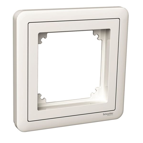 Schneider Electric WDE002801 Kombinasjonsramme IP20, innfelt eller utvendig 87 mm, hvit