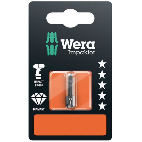 Wera Impaktor 073931 Bits firkant