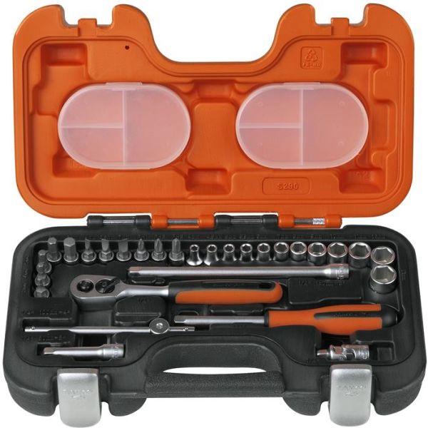 Bahco S290 Pipenøkkelsett 1/4"