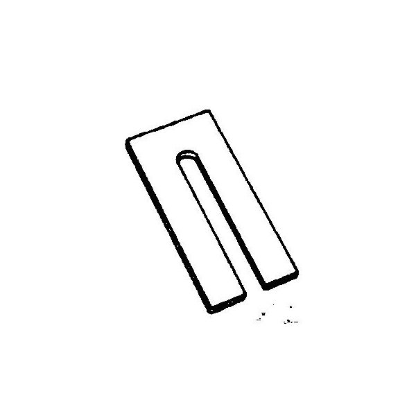 Schneider Electric 5583408 Mellomlegg ubehandlet 3 mm, 10-pakning