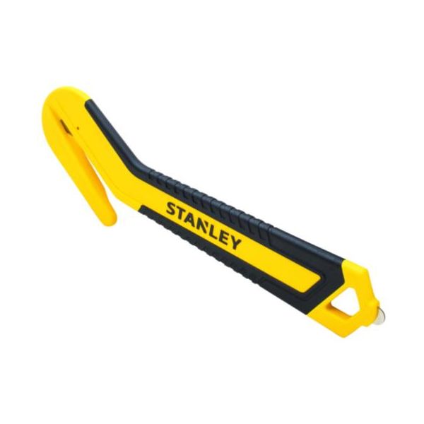 STANLEY STHT10357-1 Sikkerhetskniv enskjærs, rund, bi-materiale, 10-pakning