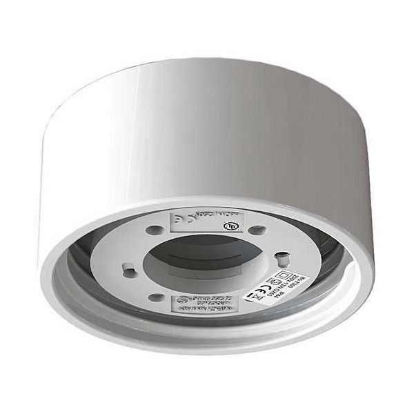 Ifö Electric 52760-404-10 Sokkel hvit, IP44, rett, GX53