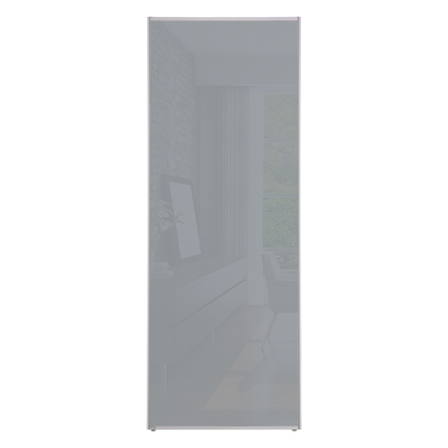 Grå glass Mirro Solo