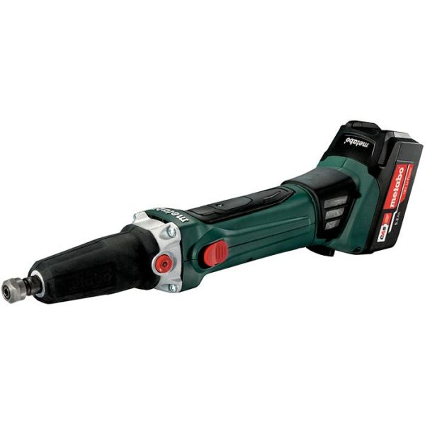 Metabo GA 18 LTX Slipemaskin med 5,2 Ah-batterier og lader