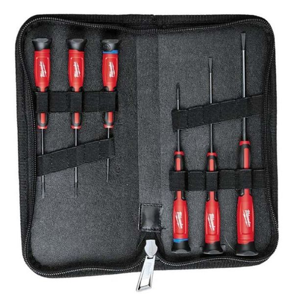 Milwaukee Precision Presisjonsskrutrekkersett 6-pakning