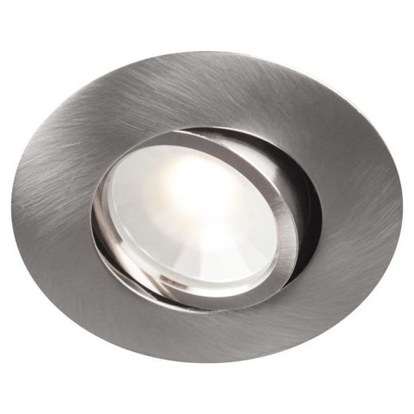 Hide-a-Lite 1218 Smart Minidownlight 3,2 W, børstet stål 2700 K