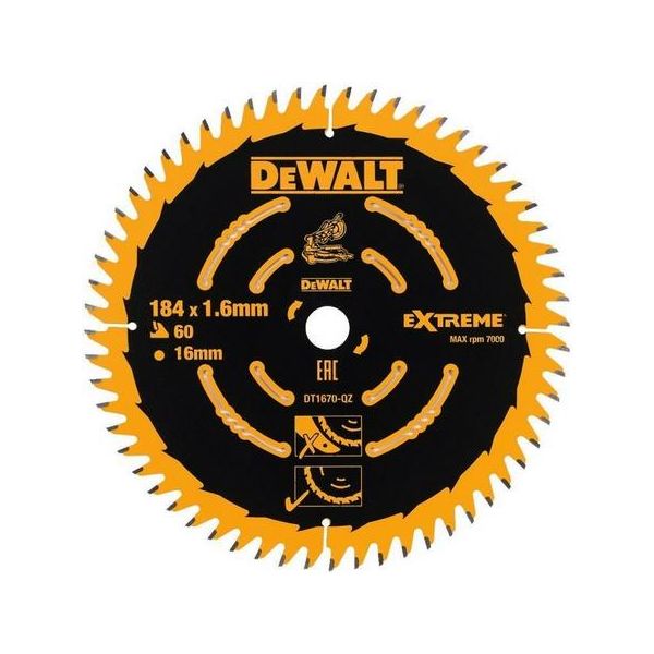 Dewalt DT1670 Sagklinge 60T