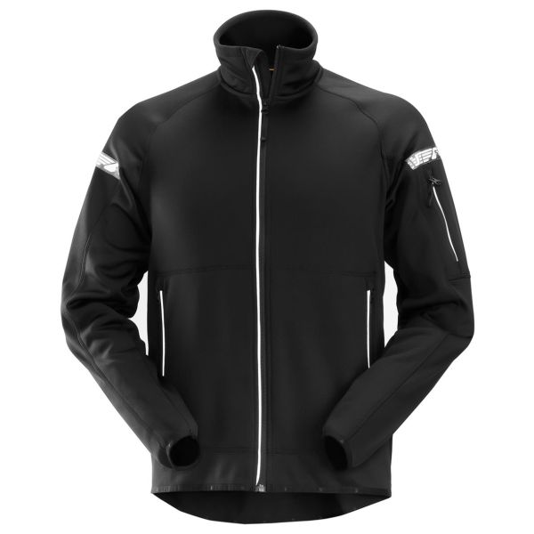 Snickers 8004 AllroundWork Fleecejakke svart XS