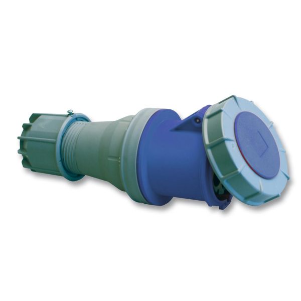Garo SV 4125-9 S Skjøtekontakt IP67, 5-polet 125 A 230 V, blå, 9 h