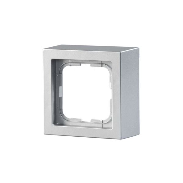 ABB Impressivo Forhøyningsramme aluminium 1 rom