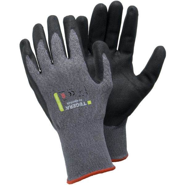 Tegera 873 Monteringshanske Nylon/Nitrilfoam Størrelse 7