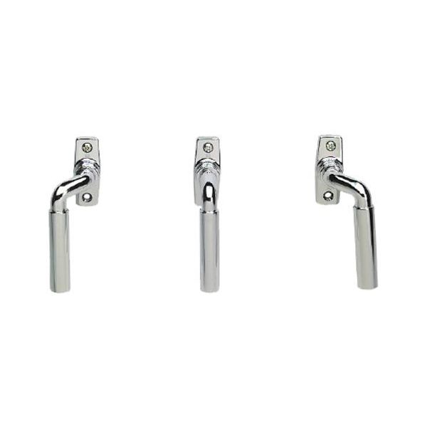 ASSA Fix 42 Vindushåndtak 43 mm, forkrommet Rett