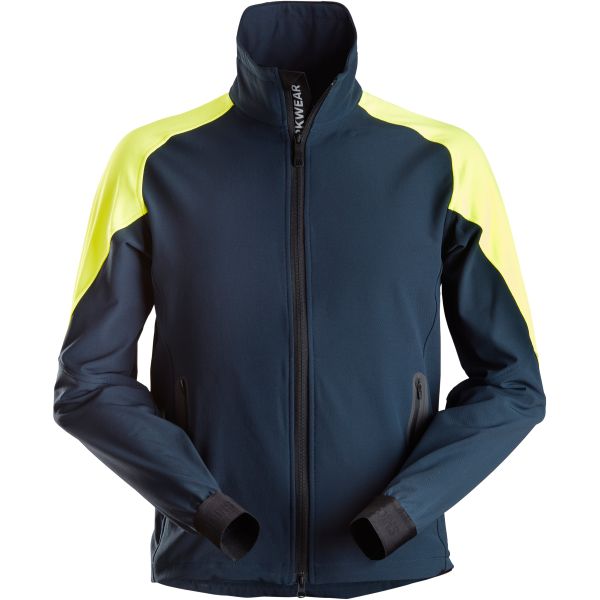 Snickers 8028 Jakke marine/neon XS