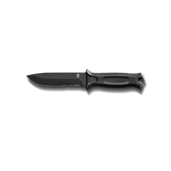 Gerber 1027840 Slirekniv tannet med slire, svart boks