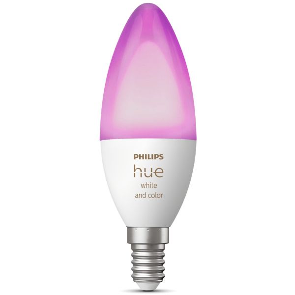 Philips Hue White and Color Ambiance LED-lampe 5.3 W, E14