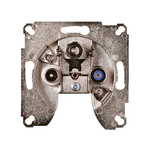 Schneider Electric Exxact 606045144 Antenneuttak for c/c 60 mm veggboks Fordeleruttak