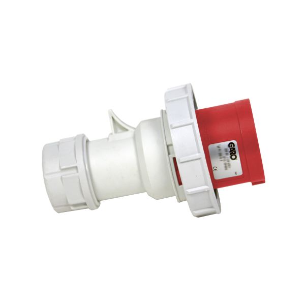 Garo PV 432-11 S Støpsel IP67, 5-polet, 32 A 400–440 V, rød, 11 h