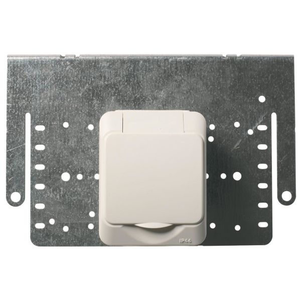 Schneider Electric Aqua Stark PV Vekkuttak 1-veis, trinnplate