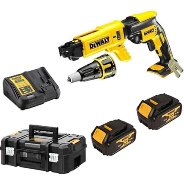 Dewalt DCF620M2K-QW Gipsskrutrekker med batterier og lader