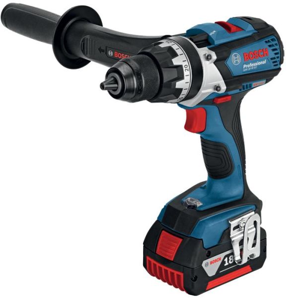 Bosch GSR 18 VE-EC Borskrutrekker med batterier og lader
