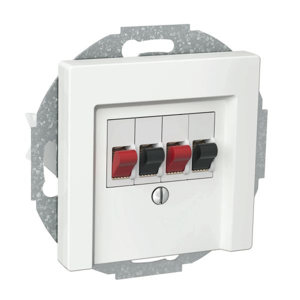 Schneider Electric Exxact WDE002915 Høyttaleruttak med midtplate
