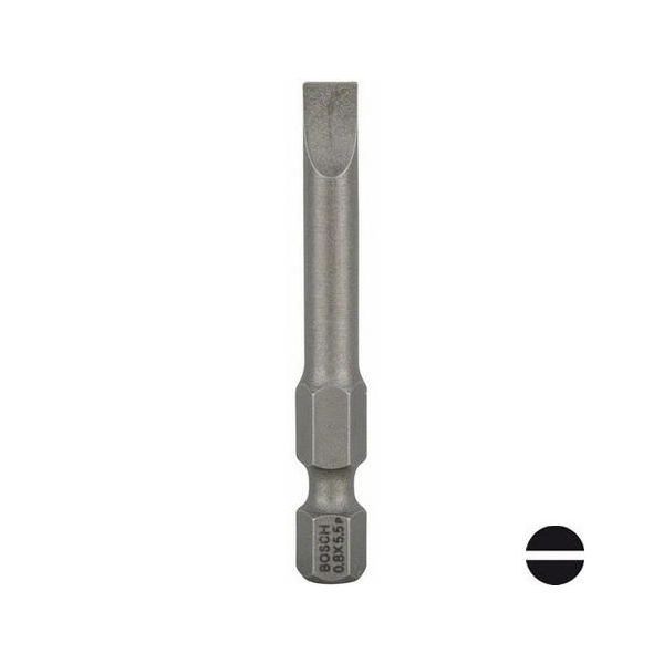 Bosch S Skrubits S0,8x5,5 3-pakn. 49mm