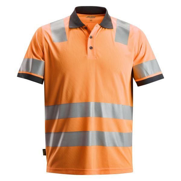 Snickers 2730 AllroundWork Pikéskjorte varsel, oransje XS
