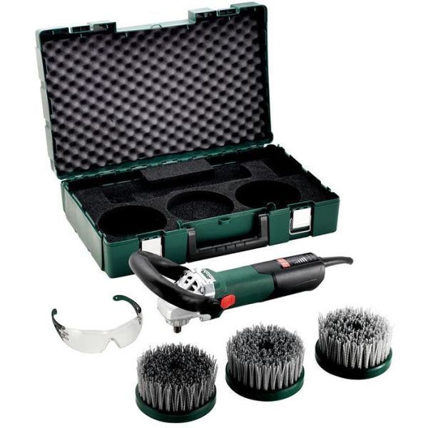 Metabo PE 15-25 SET Vinkelpolermaskin med oppbevaringskasse, 1500 W