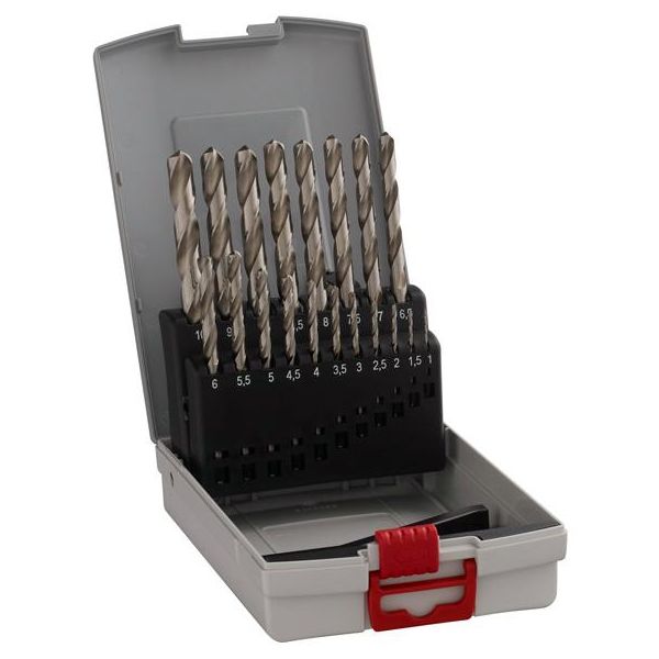 Bosch HSS-G Metallborsett 19 deler