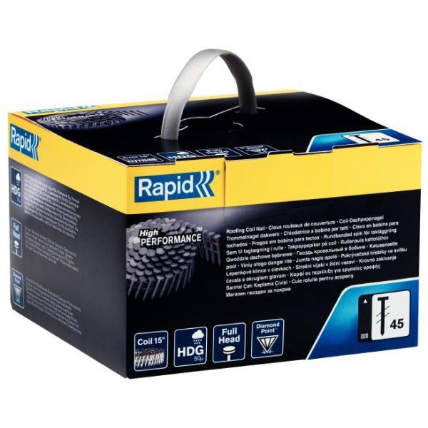 Rapid 45 Pappspiker 32 mm, 960-pakning