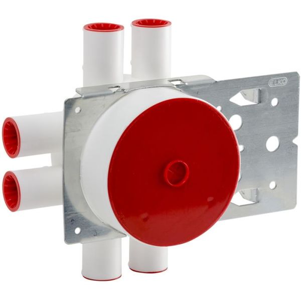 Elko 4014202541 Apparatboks for dobbelgips, med stenderfeste