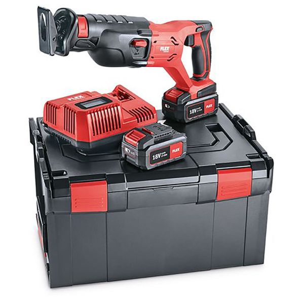 Flex RS29 18.0 Set Tigersag med batterier og lader