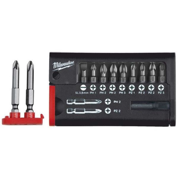 Milwaukee 4932399513 Bitssett 12 deler