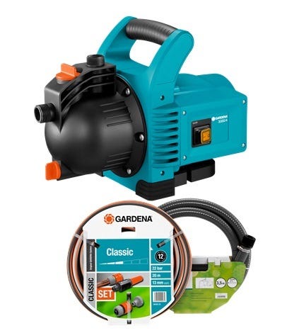 Gardena Hagepumpesett 3000/4