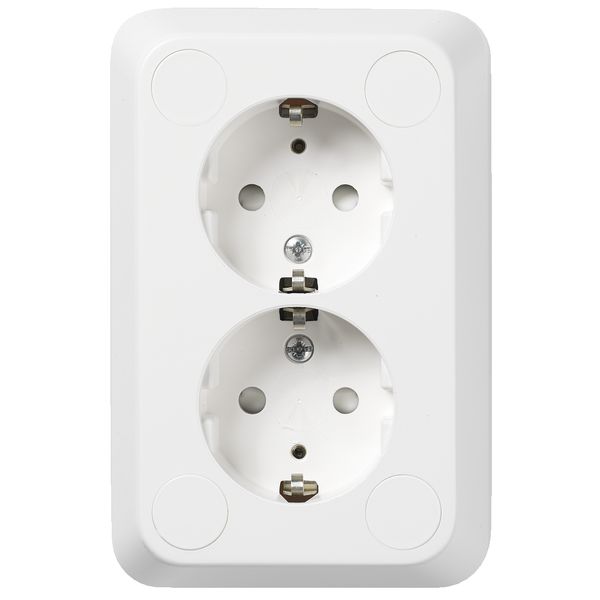 Schneider Electric WDE000924 Vekkuttak jordet, hurtigkobling 2-veis