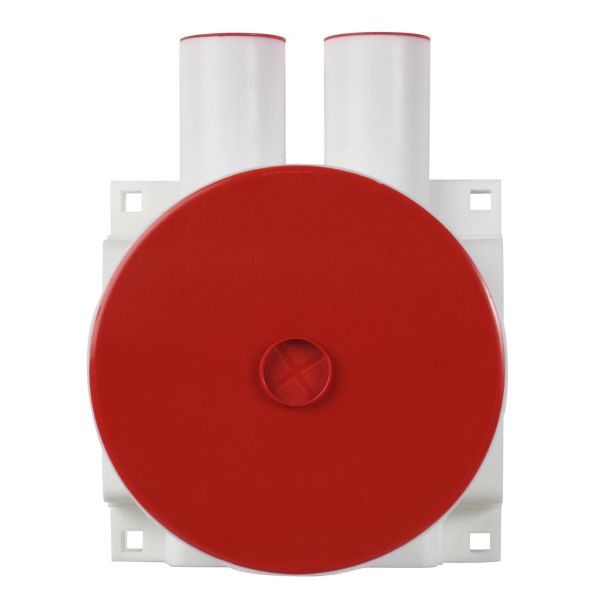 Elko 5228 Apparatboks hvit, 45 mm 2 rørtilkoblinger
