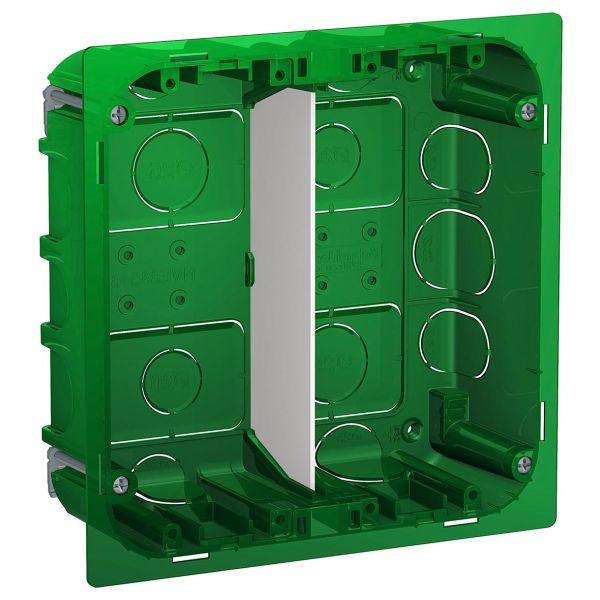 Schneider Electric NU8724 Innfellingsboks innfelt 2-raders