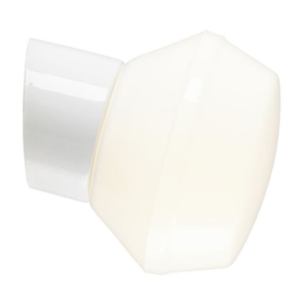 Ifö Electric 4082-800-10 Veggarmatur hvit, skrå, IP54
