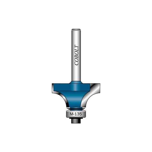 Cobolt 117-095 Avrundingskutter 6 mm skaftdiameter Ø6/32 mm